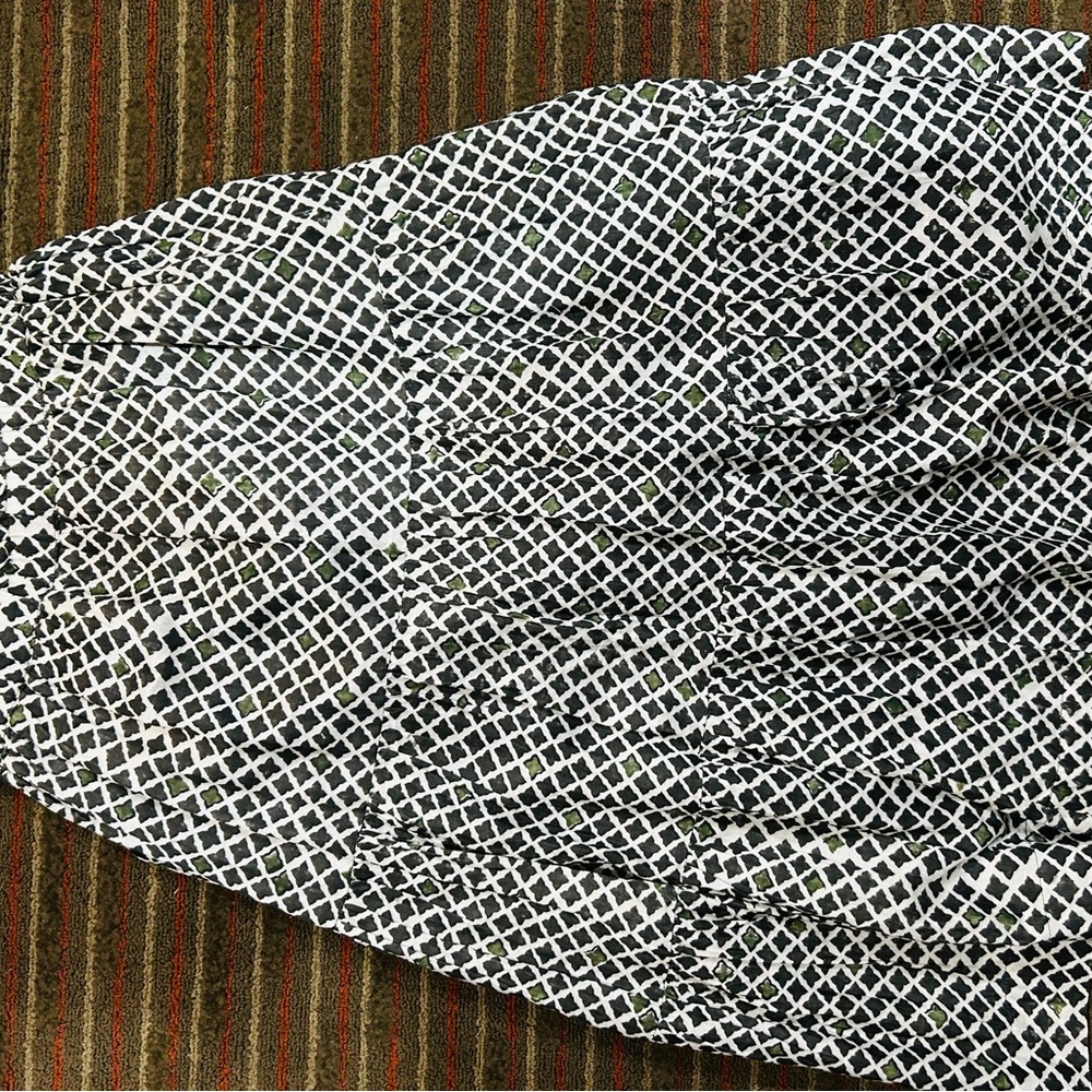 Voloshin effortless geometric skirt